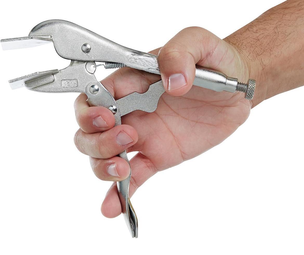 Pinza a scatto autobloccante piatta morsetto piatto 10" 250mm Art.110501