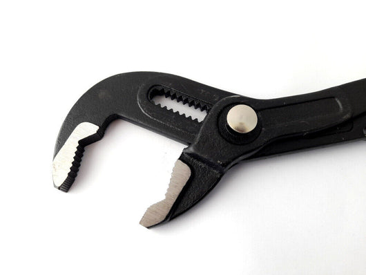 Pinza chiave a pappagallo regolabile 185mm cromo vanadio manico antiscivolo