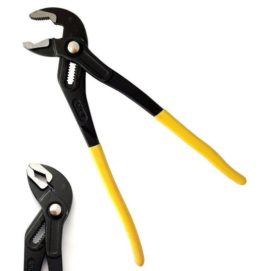 Pinza chiave a pappagallo regolabile 240mm cromo vanadio manico antiscivolo