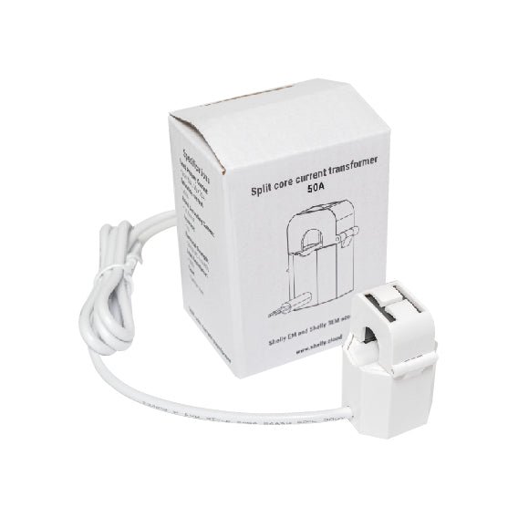 Pinza contatto amperometrica 50A Shelly Trasformatore di corrente