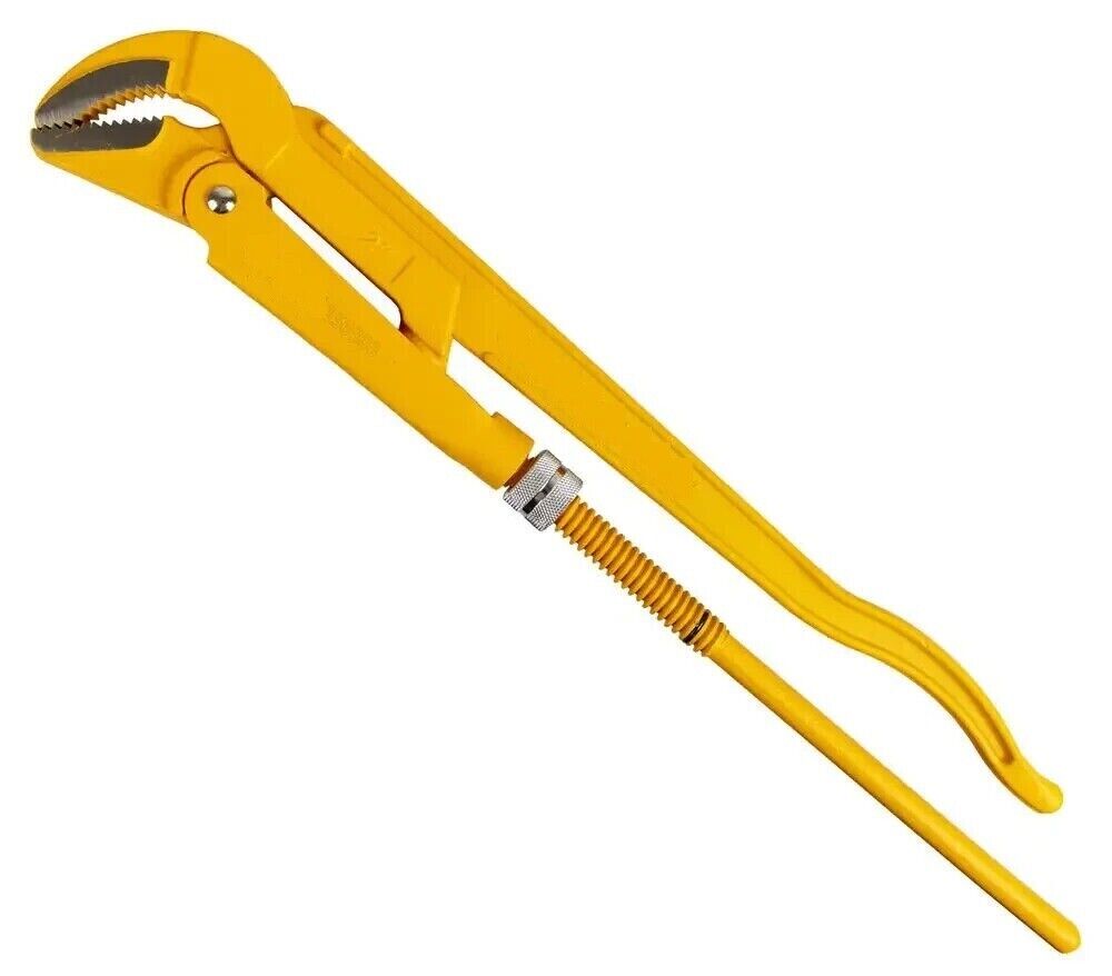 Pinza giratubi svedese chiave a ganasce in acciaio al carbonio a 45° 2" 150303