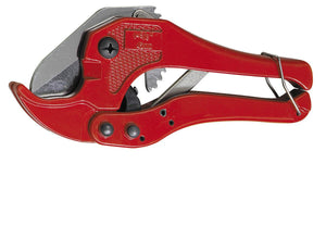 Pinza taglia tubi a cricchetto tronchese tubo PVC 42 mm forbici tagliatubi