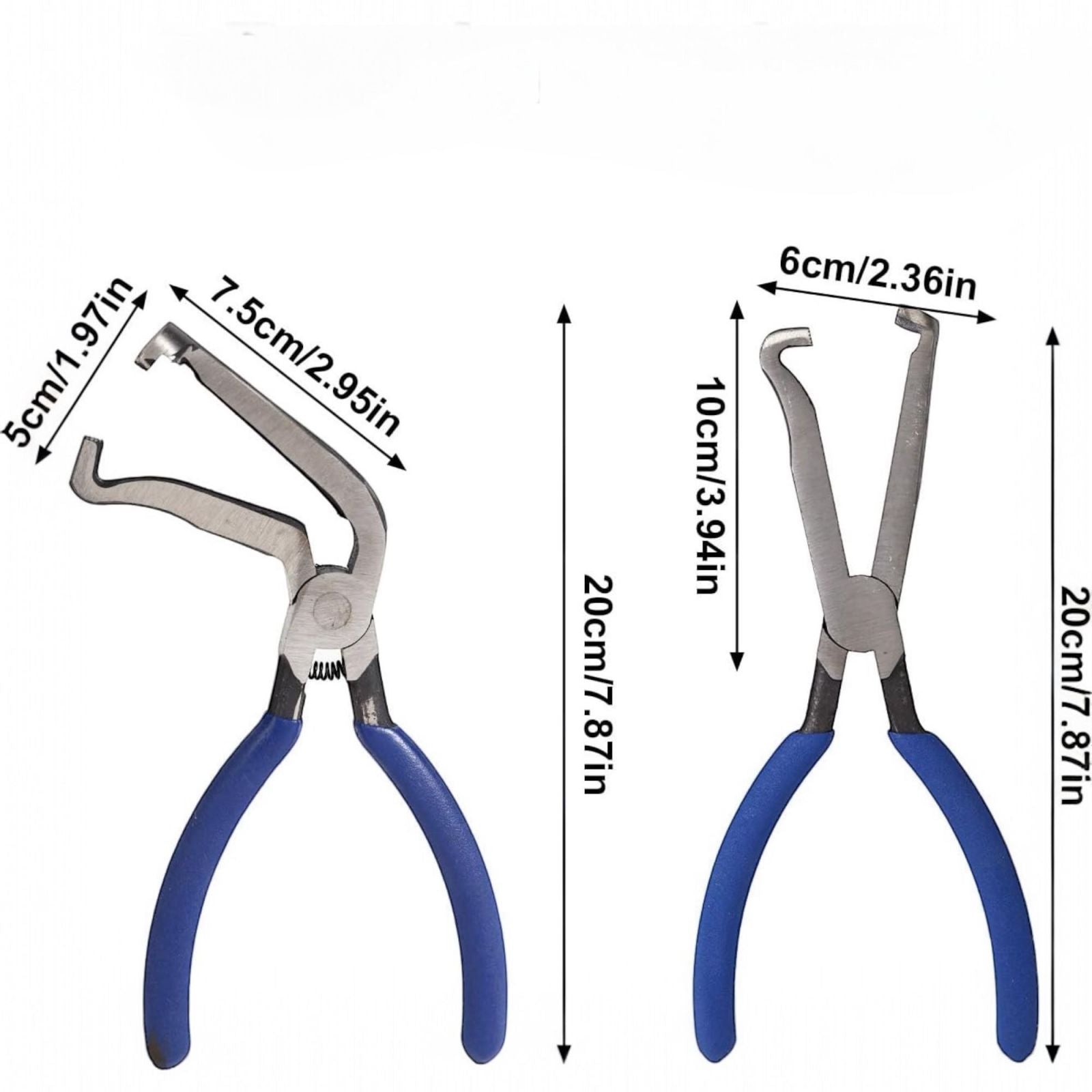 Pinze per Connettori Elettrici e Tubi Carburante Auto Pinza Scollegamento con Linguetta a Pressione