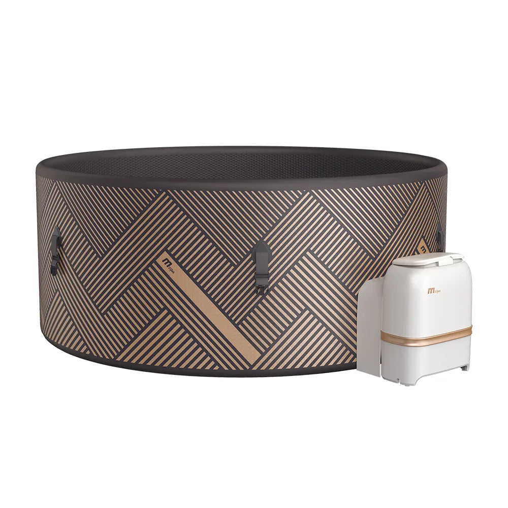 MSpa Spa semirigida fuori terra circolare Diva Mono Concept F-MO062W - Tempo Style 1.73m x 0.65mH