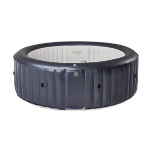 Tempo Style - Piscina Idromassaggio Circolare MSpa Splendida M-CA061 (6 Posti) | 204 cm diametro | 930 litri | 125 getti d'aria massaggianti | 6 Idrogetti | Copertura inclusa