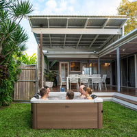 Tempo Style - Spa rigida quadrata MSpa Oslo Amber F-AM063W | Dimensioni 1.60 x 1.60 x 0.65 m