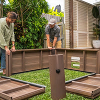 Tempo Style - Spa rigida quadrata MSpa Oslo Amber F-AM063W | Dimensioni 1.60 x 1.60 x 0.65 m