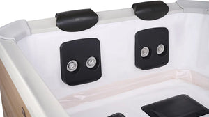 Tempo Style - Spa rigida quadrata MSpa Oslo Amber F-AM063W | Dimensioni 1.60 x 1.60 x 0.65 m