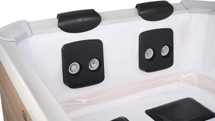 Tempo Style - Spa rigida quadrata MSpa Oslo Amber F-AM063W | Dimensioni 1.60 x 1.60 x 0.65 m