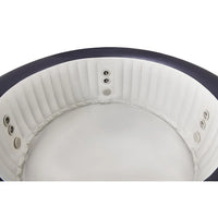 Tempo Style - Piscina Idromassaggio Circolare MSpa Splendida M-CA061 (6 Posti) | 204 cm diametro | 930 litri | 125 getti d'aria massaggianti | 6 Idrogetti | Copertura inclusa