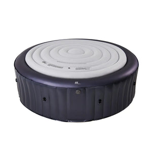Tempo Style - Piscina Idromassaggio Circolare MSpa Splendida M-CA061 (6 Posti) | 204 cm diametro | 930 litri | 125 getti d'aria massaggianti | 6 Idrogetti | Copertura inclusa