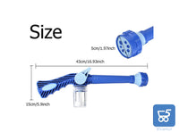 Pistola Idropulitrice a Pressione Irrigatore Portatile Pulizia Auto Estensione per Tubo Acqua