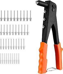 Pistola Rivettatrice Manuale 4 in 1 Pistola Per Rivetti 2.4mm 3.2mm 4.0mm 4.8mm