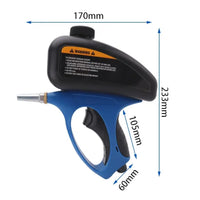 Pistola Sabbiatrice Con Serbatoio Aria Compressa Pneumatica Ugello Acciaio 20889