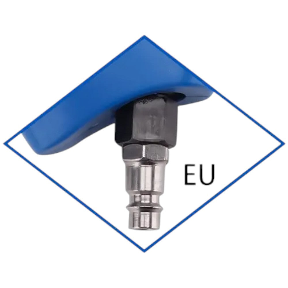 Pistola Sabbiatrice Con Serbatoio Aria Compressa Pneumatica Ugello Acciaio 20889