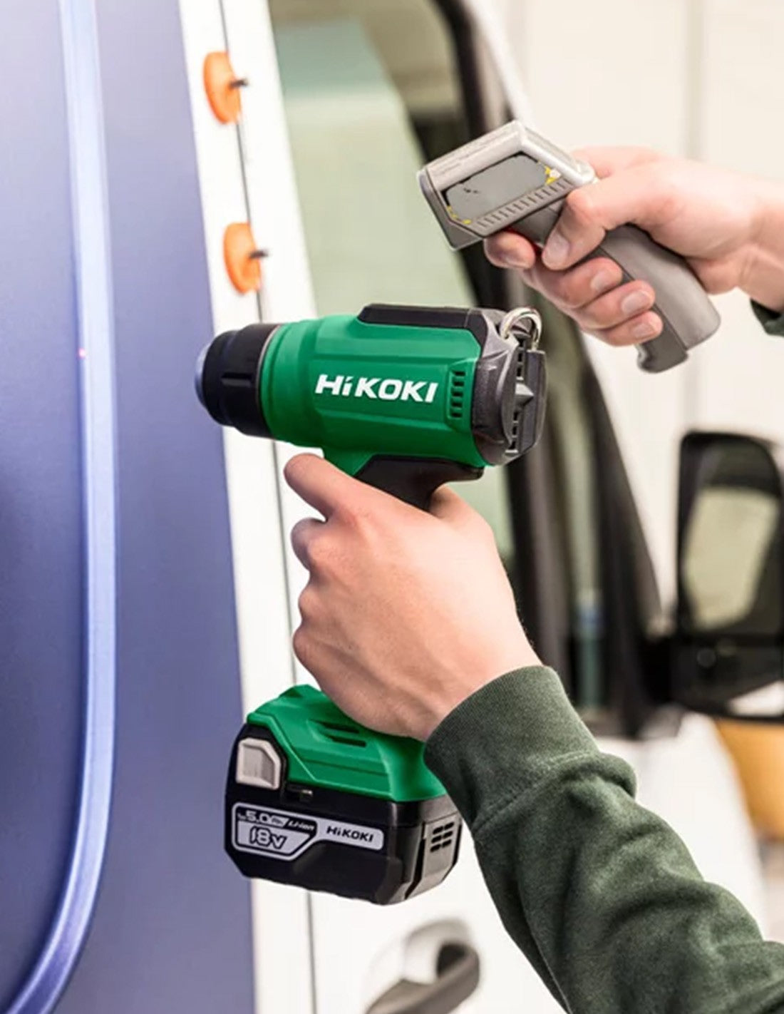 Pistola Termica HIKOKI RH18DAW2Z (Solo corpo + Valigetta HSCI)