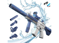 Pistola ad Acqua Elettrica per Adulti e Bambini Automatica M416 Grande Spruzzo ad alta Capacità per Piscina Spiaggia