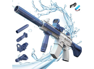 Pistola ad Acqua Elettrica per Adulti e Bambini Automatica M416 Grande Spruzzo ad alta Capacità per Piscina Spiaggia