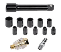 Pistola avvitatore pneumatico ad aria 650Nn 1/2" con 10 bussole valigetta 88797