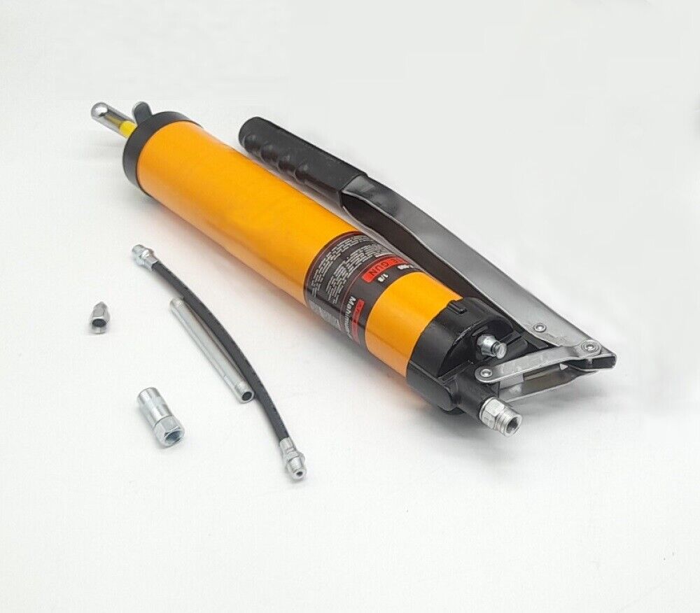 Pistola pompa ingrassatore manuale tubo flessibile 900ml 900cc L900