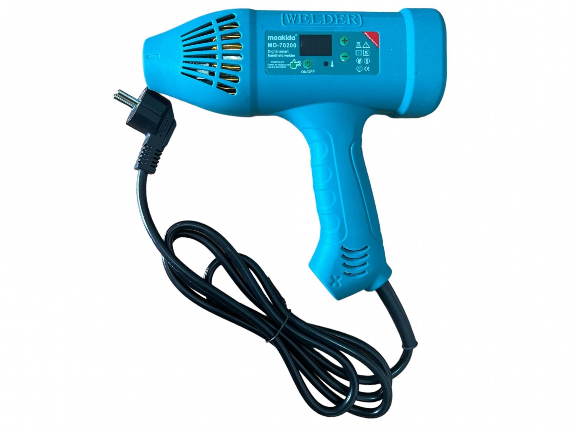 Pistola saldatrice portatile ad arco con Display digitale 2200W MD-70200