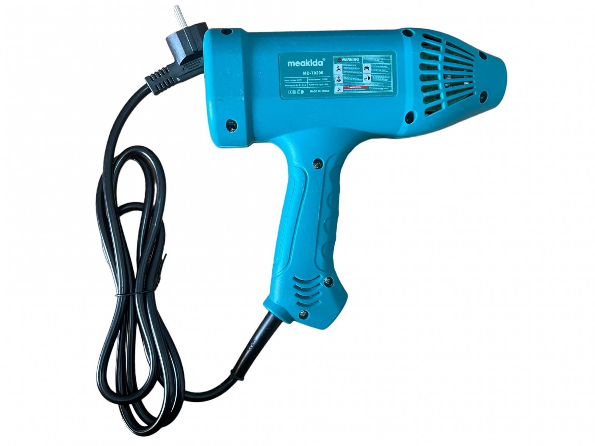 Pistola saldatrice portatile ad arco con Display digitale 2200W MD-70200