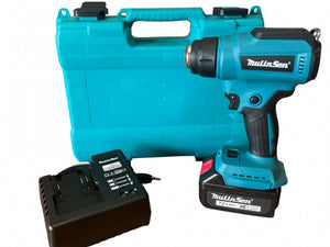 Pistola termica aria calda a batteria termosoffiatore a batteria 72V 532C°