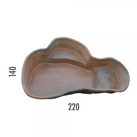 Laghetto in vetroresina antille da interrare cm 220x140x60 litri 750