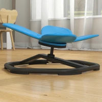 Seggiolino sensoriale per bambini, forma a farfalla, favorisce equilibrio e coordinazione, Plastica, Metallo, Blu