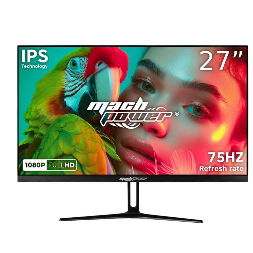 Monitor led 27 pollici ips full hd mach power eb-fm27mips