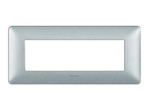 Placca BTICINO Matix 6 moduli bianco calce