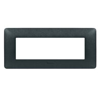 Placca BTICINO Matix 506 6 moduli blu mercurio