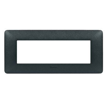 Placca BTICINO Matix 506 6 moduli blu mercurio