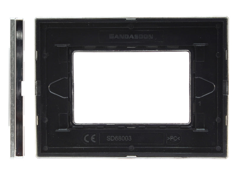 Placca Elegance 503 3M Moduli Bronzo Compatibile Bticino Matix