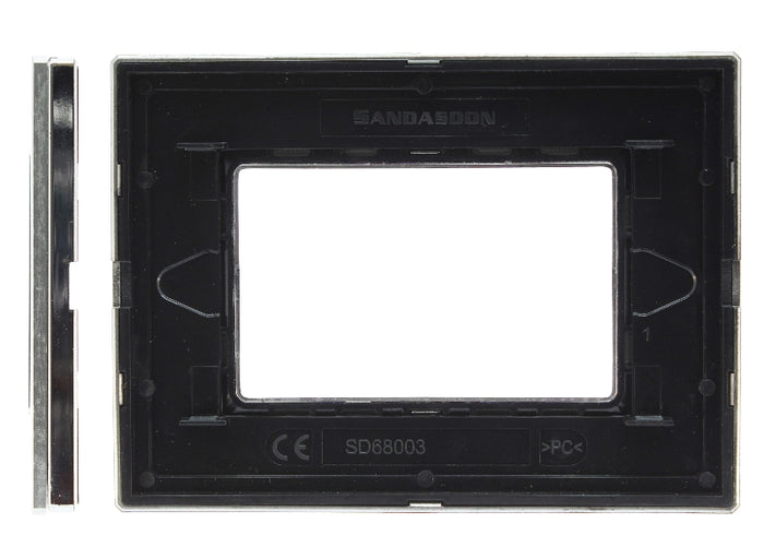 Placca Elegance 503 3M Moduli Bronzo Compatibile Bticino Matix