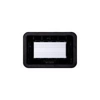 Placca con Coperchio Supporto Stango Idrobox IP55 Compatibile Con Bticino Living Light 4P Nero