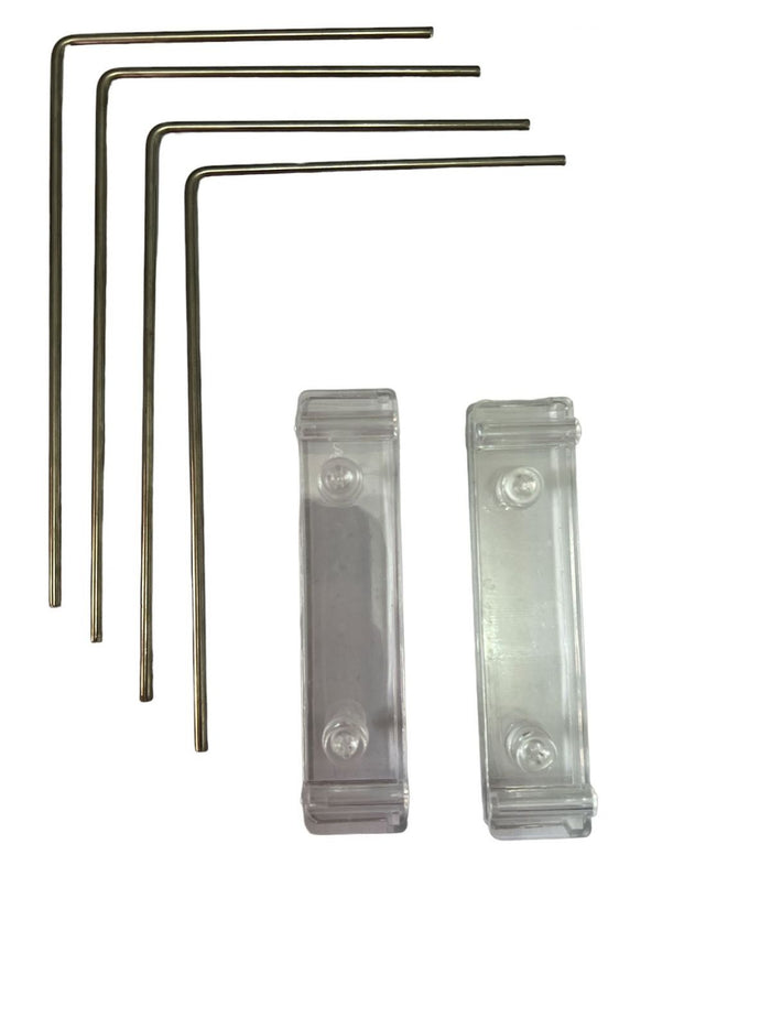 Plaffoniera Led Lampada per acquario con supporto 30-40cm /12-16in Dee-30