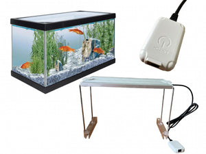 Plaffoniera Led Lampada per acquario con supporto 60-80cm /24-31in Dee-60