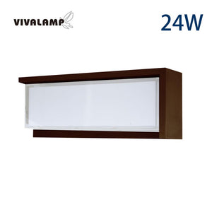 Plafoniera Applique da Parete LED 24W Nera Esterna  IP65 220V 3000K-4200K-6500K