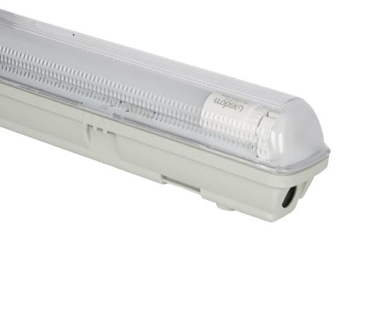 Plafoniera Esterna Singolo Neon tubo 120 cm Stagna IP65 (non incluso)XC 6455