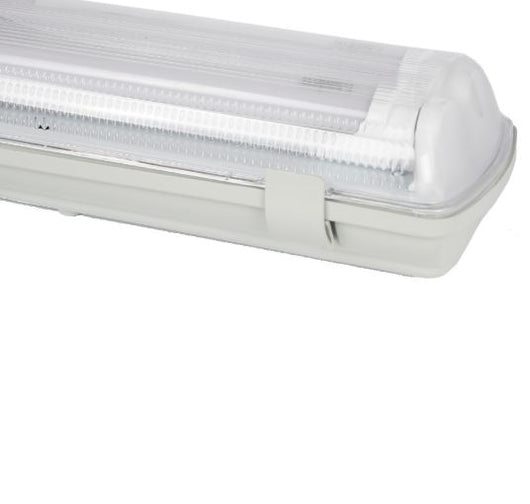 Plafoniera Esterna doppio Neon tubo(non incluso) 120 cm Stagna IP65 XC 6452