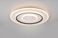 JORA PLAFONIERA LED 55W 6400lm, 2700 - 6000K ROTONDA CON TELECOMANDO MULTIFUNZIONE D. 60CM DIMMERABILE