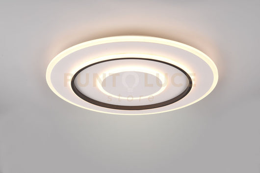 JORA PLAFONIERA LED 55W 6400lm, 2700 - 6000K ROTONDA CON TELECOMANDO MULTIFUNZIONE D. 60CM DIMMERABILE