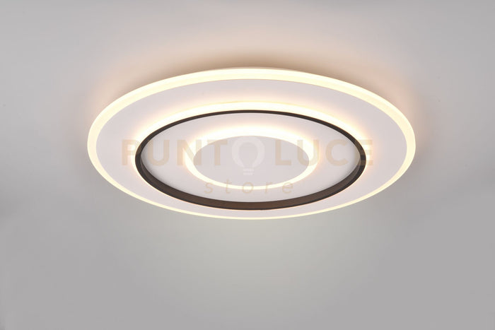 JORA PLAFONIERA LED 55W 6400lm, 2700 - 6000K ROTONDA CON TELECOMANDO MULTIFUNZIONE D. 60CM DIMMERABILE