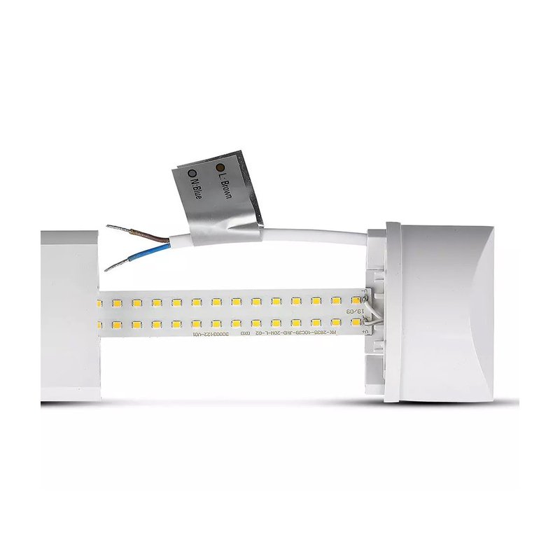 Plafoniera LED Prismatica 50W 150cm Da Soffitto 120LM/W 6400K IP20 Con Chip Samsung Garanzia 5 Anni SKU-203556