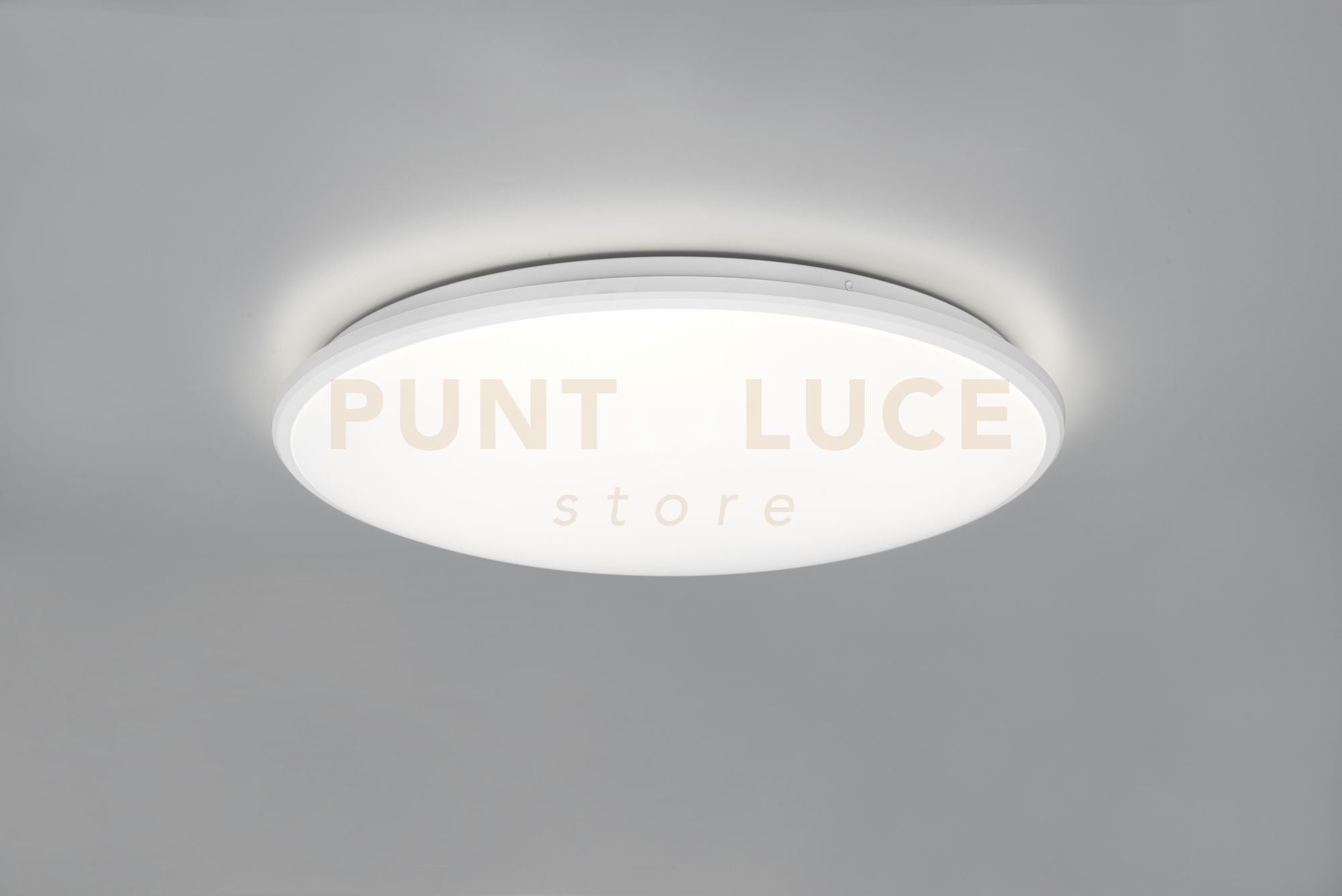 LIMBUS PLAFONIERA LED 34W 4100lm, 4000K BORDO BIANCO CON DIMMERAZIONE CON INTERRUTTORE D.50CM