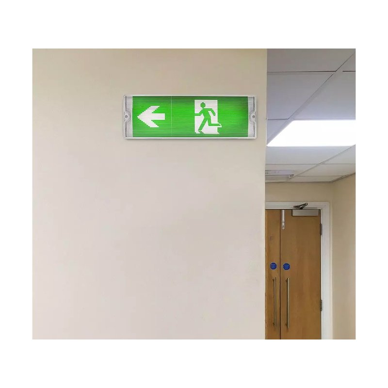 Plafoniera Lampada Di Emergenza Led SA e SE Montaggio A Plafone 3W Autonomia 3 Ore 6000K IP65 Interno Esterno SKU-83111