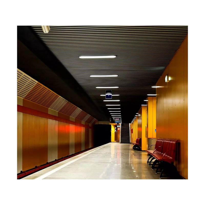 Plafoniera Led Prismatico 150cm 48W 220V Bianco Freddo 6400K IP65 Tri Proof Slim S-Series SKU-6468