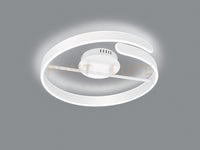 PARMA PLAFONIERA LED 37W 4500lm, 4000K BIANCA CON DIMMERAZIONE AD INTERRUTTORE D.50CM