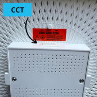 Plafoniera Pannello Led CCT Quadrato 210X210X43mm 24W 3400LM Montaggio a Plafone